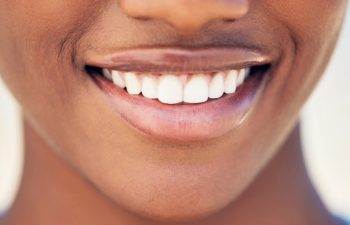 Closeup, mouth and woman with smile, teeth whitening and oral hygiene treatment with wellness. Person, outdoor or dental care with gum cleaning, veneers or orthodontics satisfaction with fresh breath